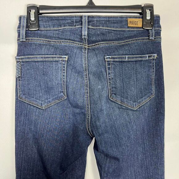PAIGE Premium Denim Dark Wash Ankle Skinny Jeans (Size 26) - Picture 5 of 8